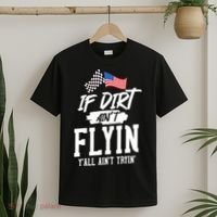 Dirt Track Racing Sprint Car Racing T-Shirt thumb 2