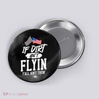 Dirt Track Racing Sprint Car Racing Button thumb 0