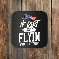Dirt Track Racing Sprint Car Racing Coaster thumb 0