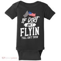 Dirt Track Racing Sprint Car Racing Baby Bodysuit thumb 0