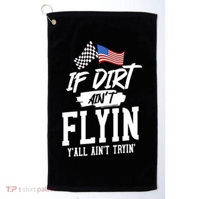 Dirt Track Racing Sprint Car Racing Golf Towel