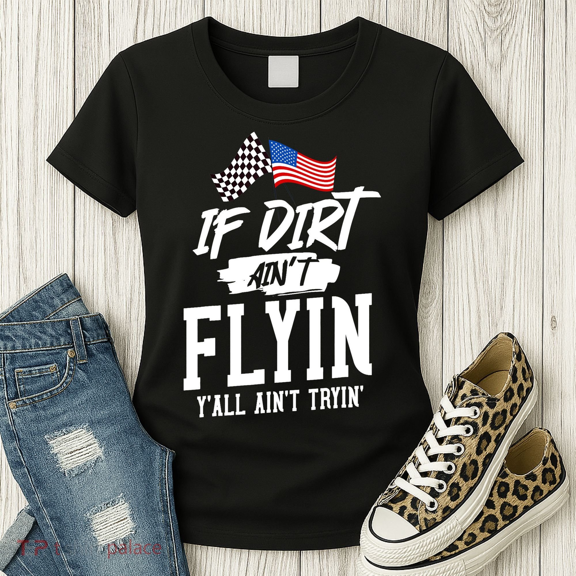 Dirt Track Racing Sprint Car Racing Women's T-Shirt