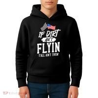 Dirt Track Racing Sprint Car Racing Kids Hoodie thumb 4