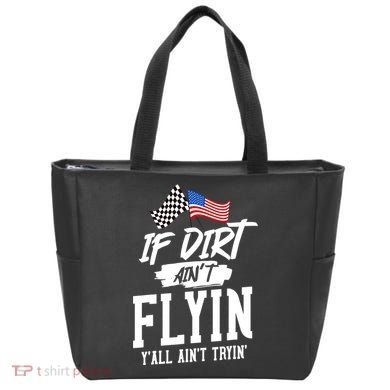 Dirt Track Racing Sprint Car Racing Tote Bag