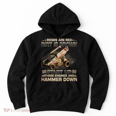Dirt Track Racing Champion Sprint Car Hoodie