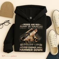 Dirt Track Racing Champion Sprint Car Hoodie thumb 4