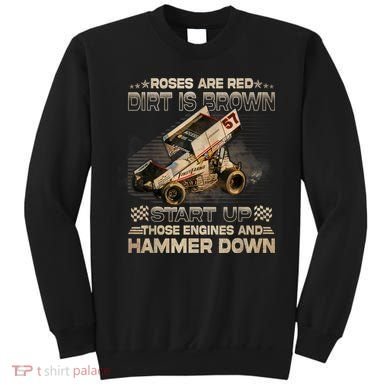 Dirt Track Racing Champion Sprint Car Sweatshirt