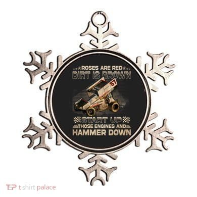 Dirt Track Racing Champion Sprint Car Ornament