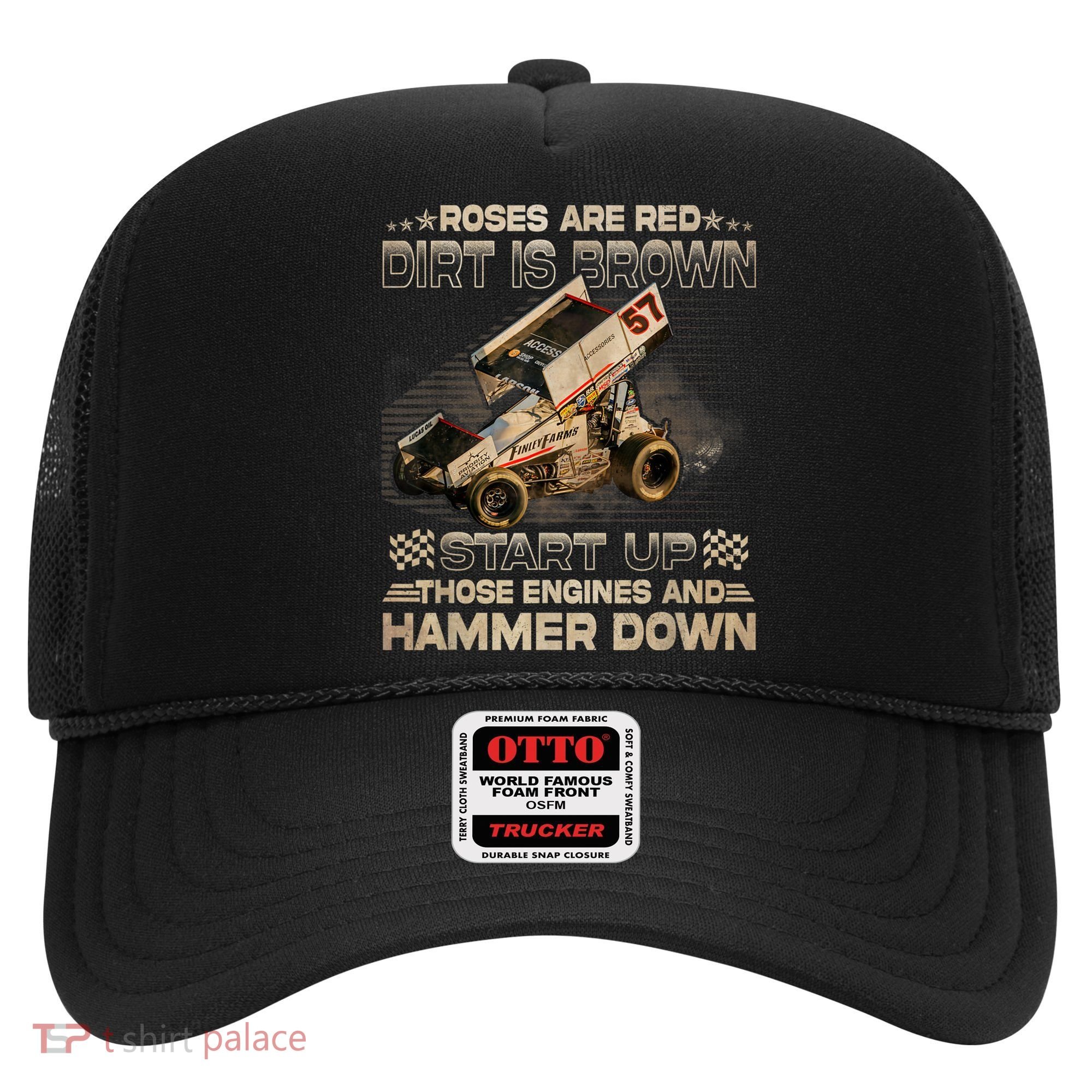 Dirt Track Racing Champion Sprint Car Hat