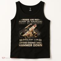 Dirt Track Racing Champion Sprint Car Tank Top thumb 2