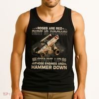 Dirt Track Racing Champion Sprint Car Tank Top thumb 3