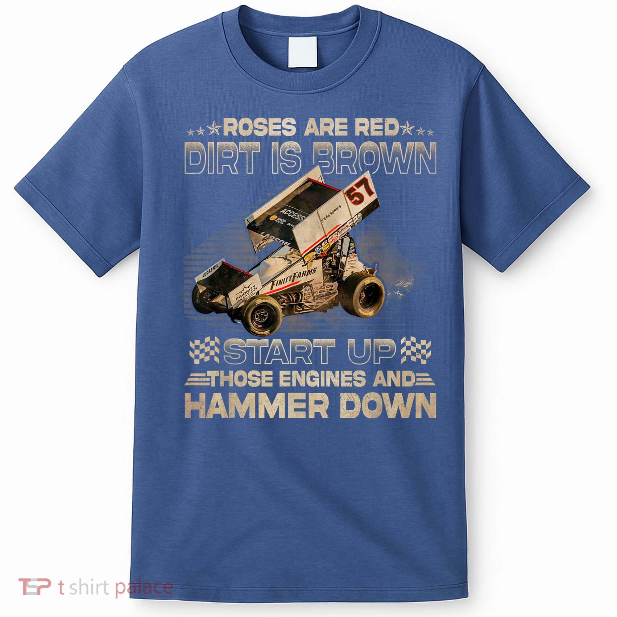Dirt Track Racing Champion Sprint Car T-Shirt