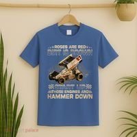 Dirt Track Racing Champion Sprint Car T-Shirt thumb 2