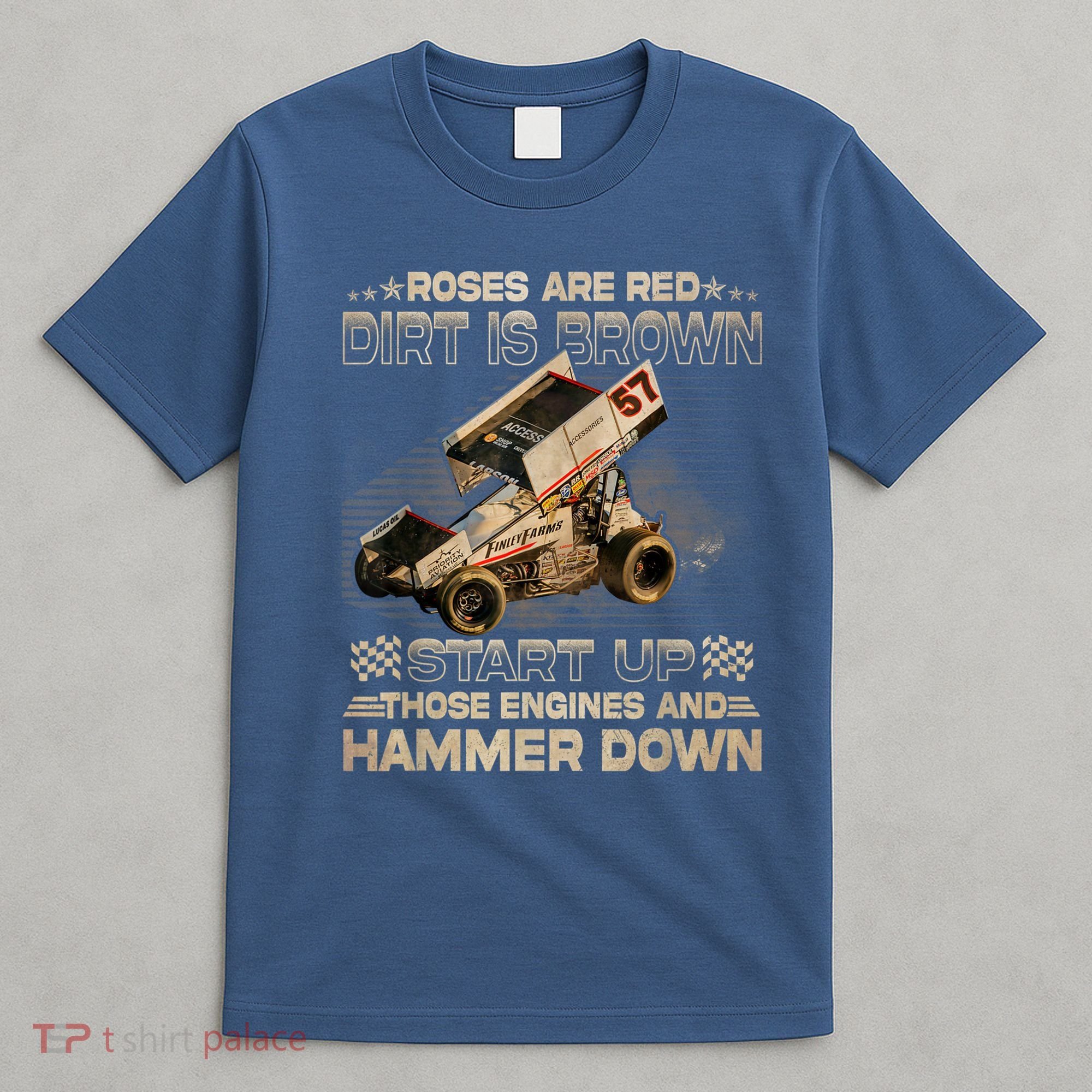 Dirt Track Racing Champion Sprint Car T-Shirt