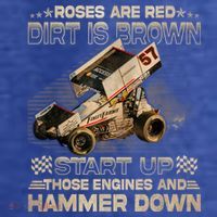 Dirt Track Racing Champion Sprint Car T-Shirt thumb 5