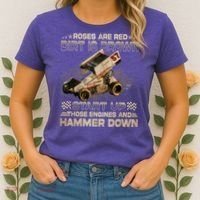 Dirt Track Racing Champion Sprint Car Women's T-Shirt thumb 2