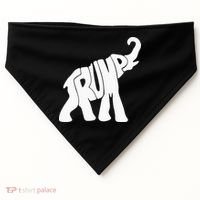 Donald Trump Republican Elephant Trump USA-Made Doggie Bandana thumb 0