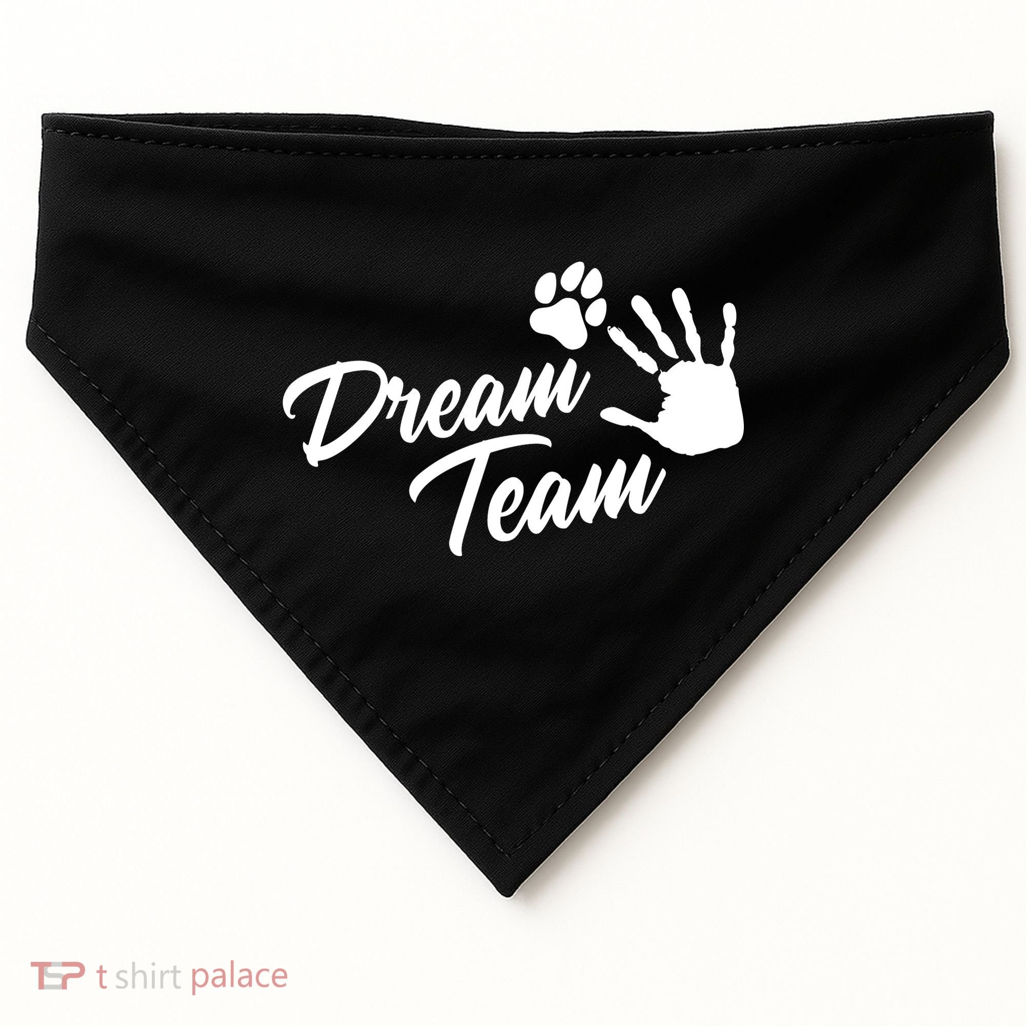 Dream Team Sports Agility Paw Dog USA-Made Doggie Bandana