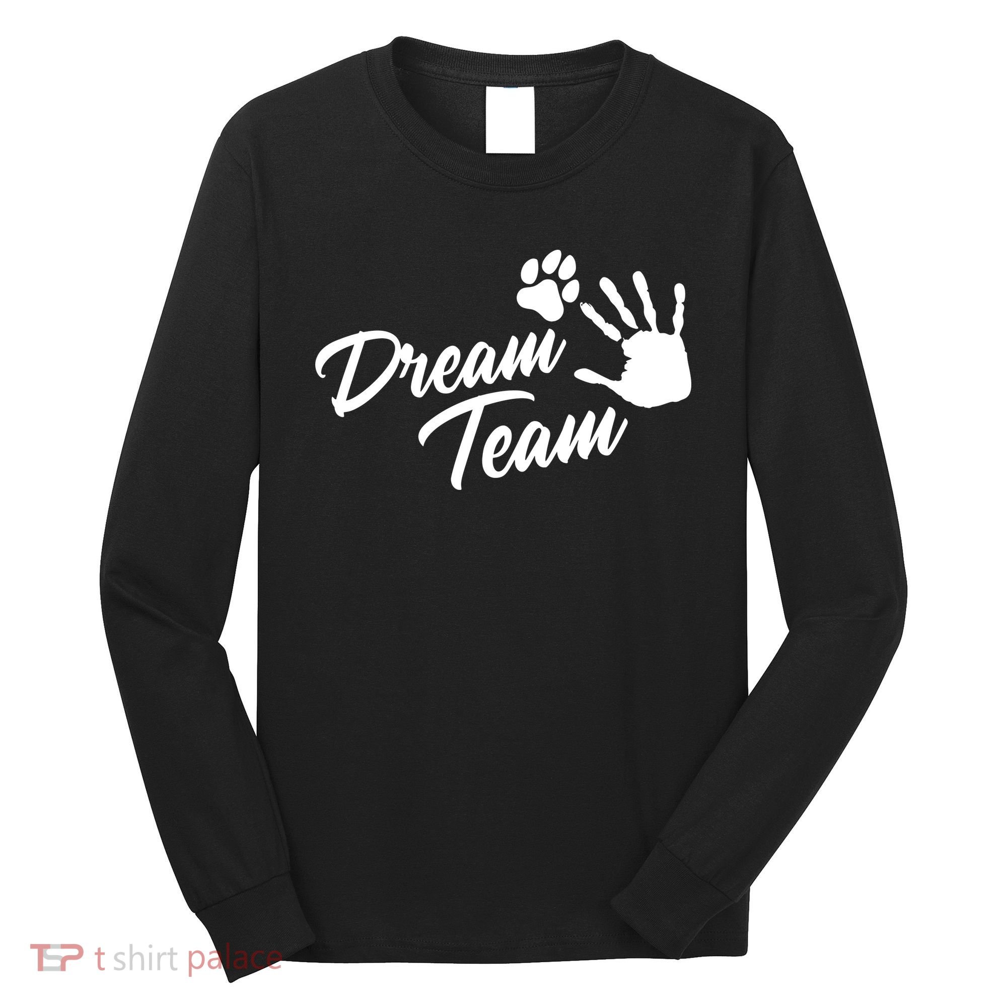 Dream Team Sports Agility Paw Dog Long Sleeve Shirt