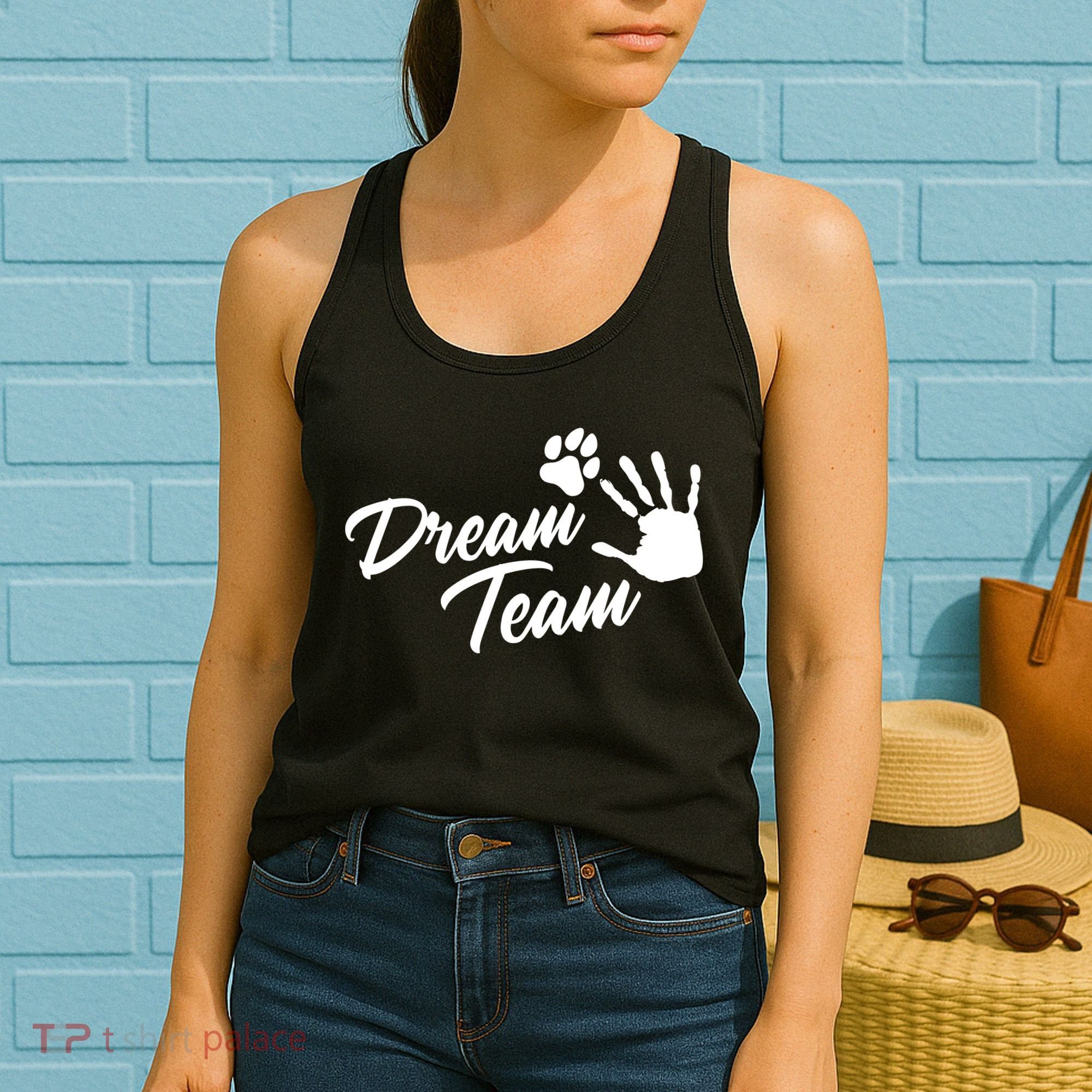 Dream Team Sports Agility Paw Dog Women's Tank Top