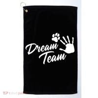 Dream Team Sports Agility Paw Dog Golf Towel thumb 0