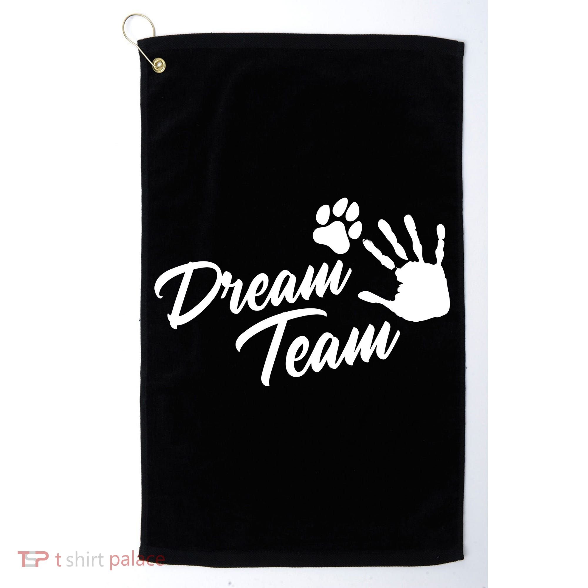 Dream Team Sports Agility Paw Dog Golf Towel