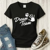 Dream Team Sports Agility Paw Dog Women's T-Shirt thumb 3