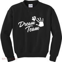 Dream Team Sports Agility Paw Dog Kids Sweatshirt thumb 0