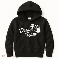 Dream Team Sports Agility Paw Dog Kids Hoodie thumb 0