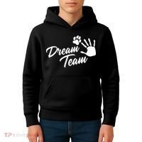 Dream Team Sports Agility Paw Dog Kids Hoodie thumb 4