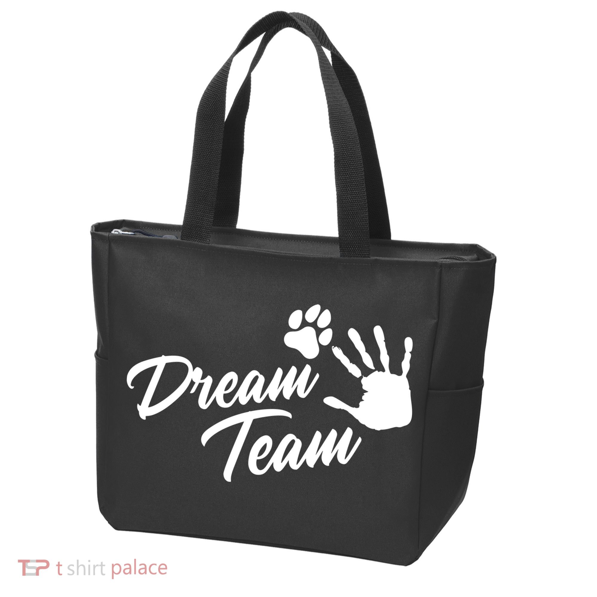 Dream Team Sports Agility Paw Dog Tote Bag