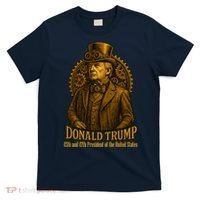 Donald Trump Steam Punk Vintage T-Shirt thumb 0