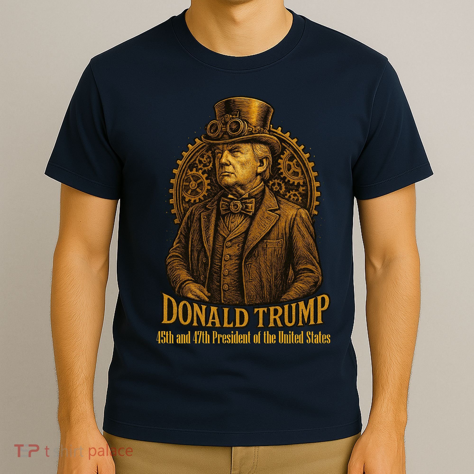 Donald Trump Steam Punk Vintage T-Shirt