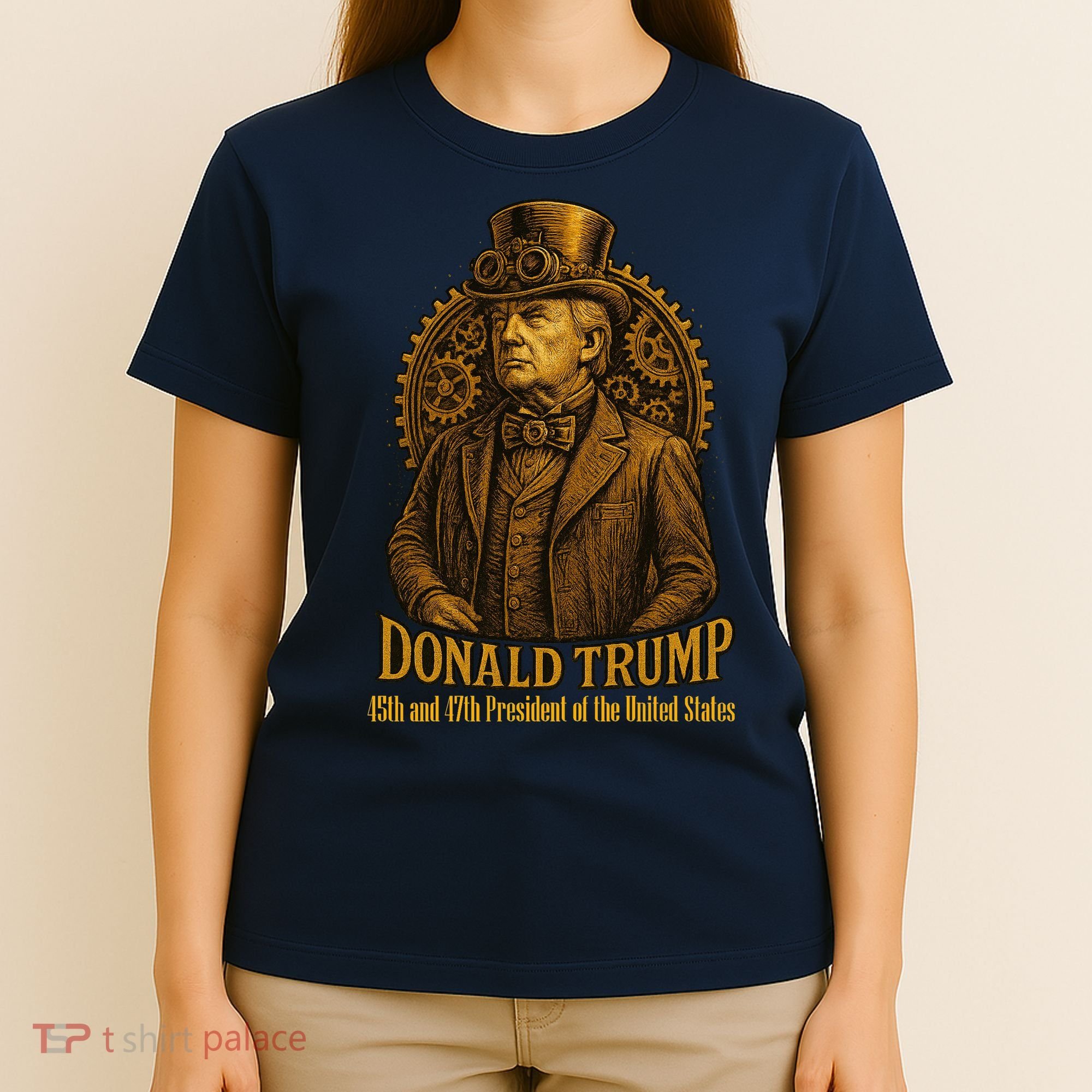 Donald Trump Steam Punk Vintage T-Shirt