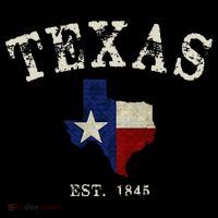 Distressed Texas State Flag Map Bucket Hat thumb 4