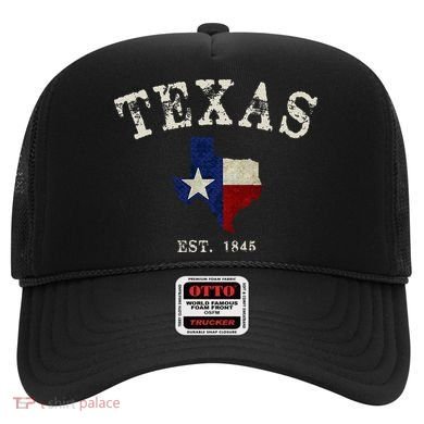 Distressed Texas State Flag Map Hat