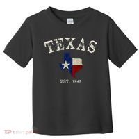 Distressed Texas State Flag Map Toddler T-Shirt thumb 0