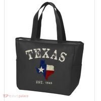 Distressed Texas State Flag Map Tote Bag thumb 3