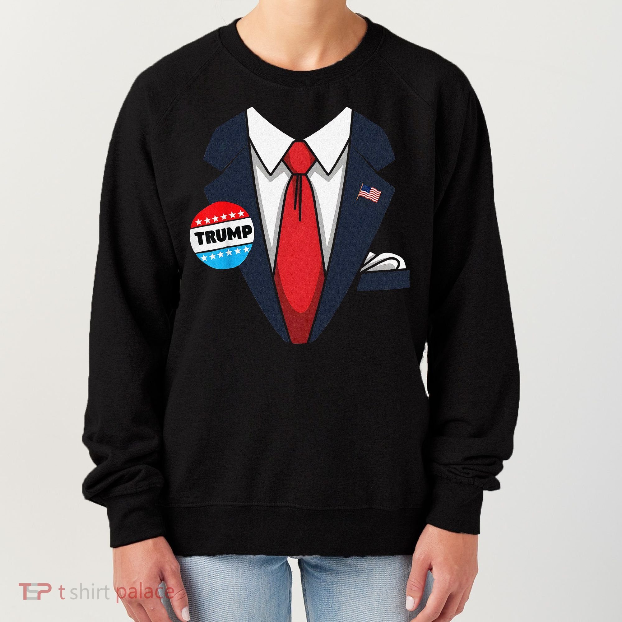 Donald Trump Suit Women's Sweatshirt
