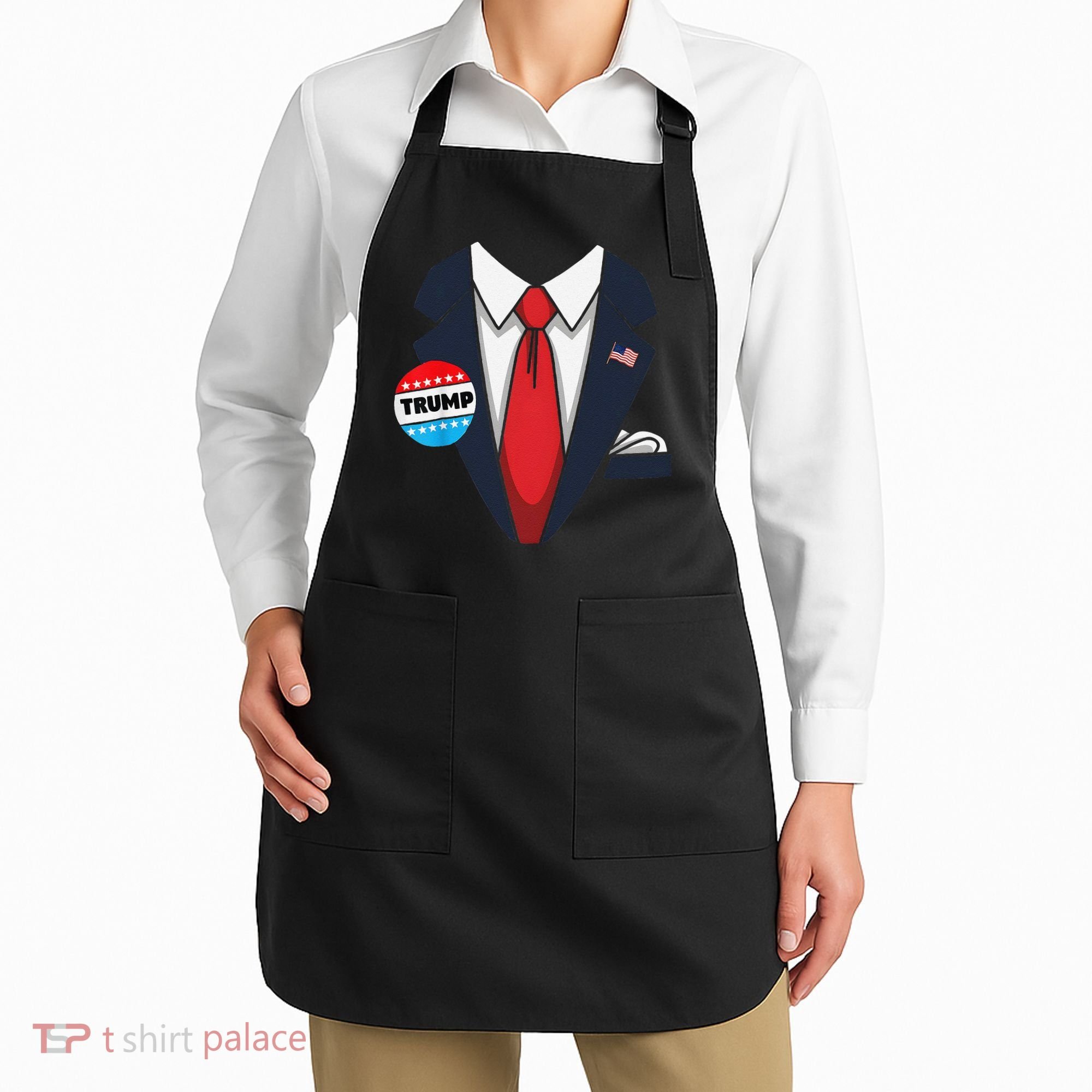 Donald Trump Suit Apron