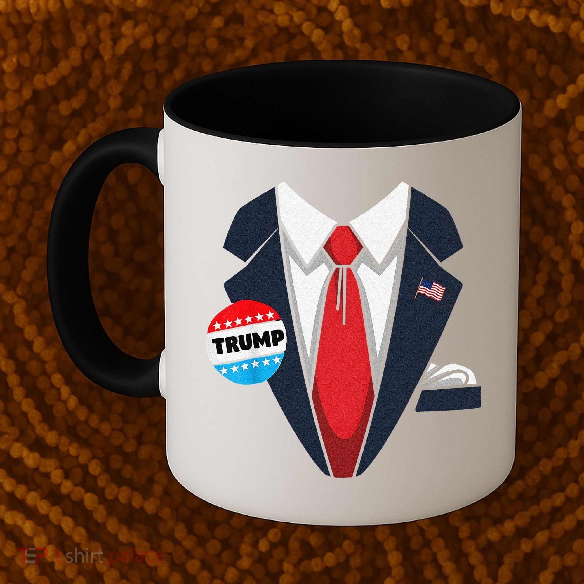 Donald Trump Suit Coffee Mug