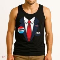 Donald Trump Suit Tank Top thumb 3