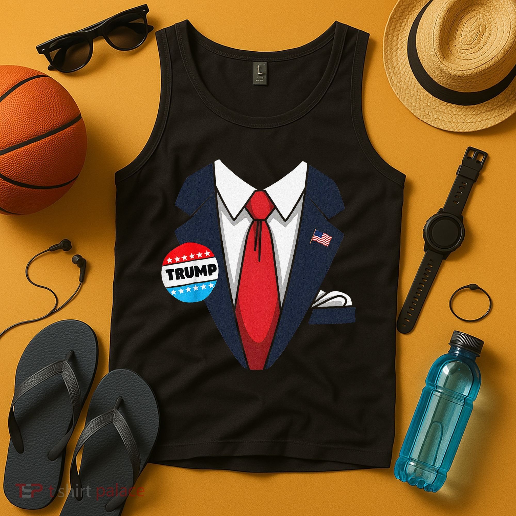 Donald Trump Suit Tank Top