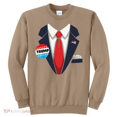 Donald Trump Suit Sweatshirt