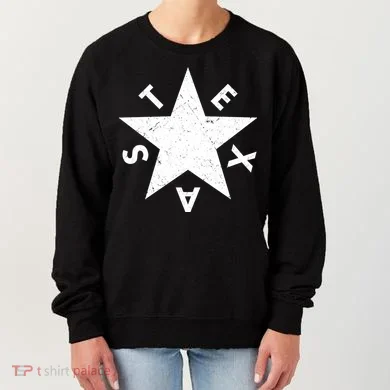 Distressed Texas Star Women's Sweatshirt