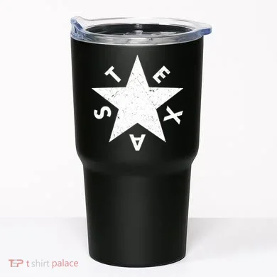 Distressed Texas Star Tumbler