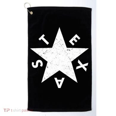 Distressed Texas Star Golf Towel