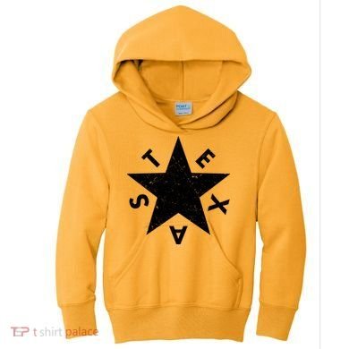 Distressed Texas Star Kids Hoodie