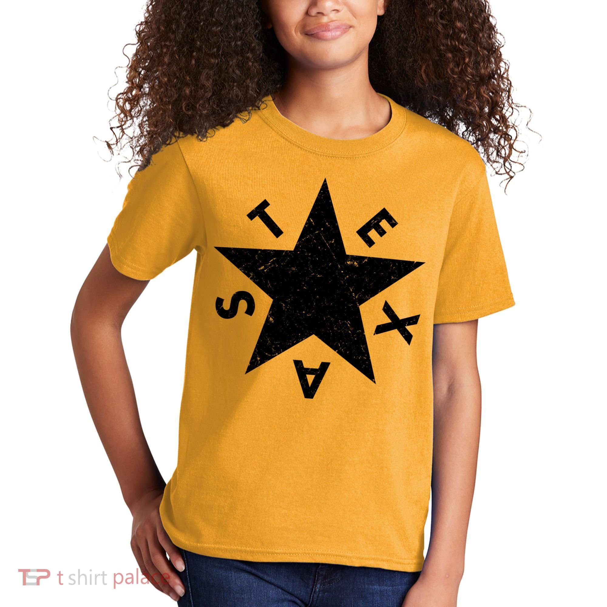Distressed Texas Star Kids T-Shirt