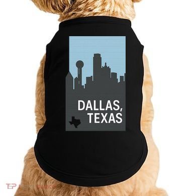 Dallas Texas Simple Doggie Tank